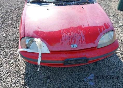 1996 Geo Metro Lsi из США, поврежденный, VIN 2C1MR2298T6765559